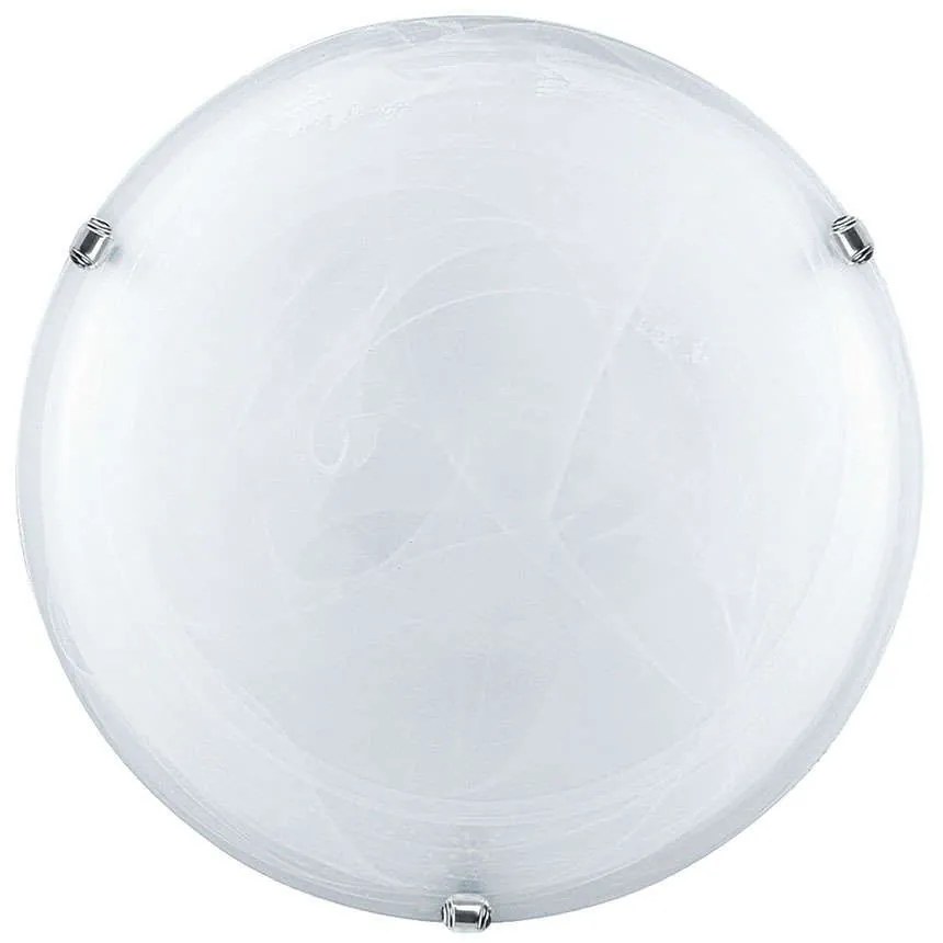 Φωτιστικό Οροφής - Πλαφονιέρα DUNA 32/04010 White Fan EuRope Γυαλί