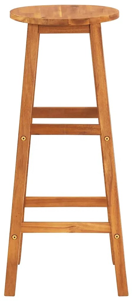 vidaXL Σκαμπό Μπαρ 6 τεμ. από Μασίφ Ξύλο Ακακίας