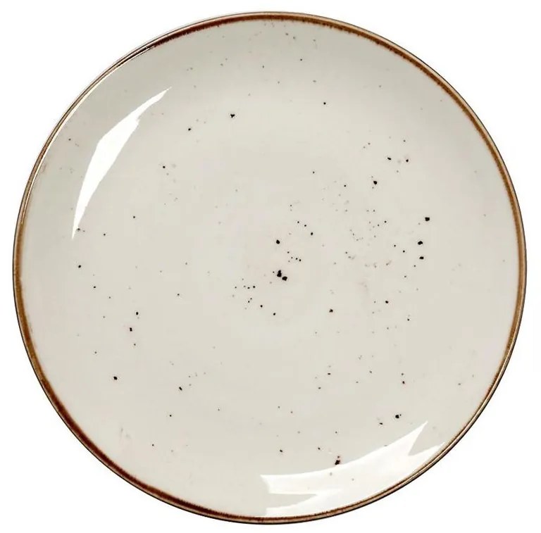 Πιάτο Φαγητού Ρηχό (Φ24.5) Espiel Terra Cream TLK102K6