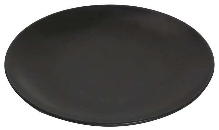 Πιάτο Ρηχό Terra Matt TLM160K6 Φ21cm Black Espiel Porcelain