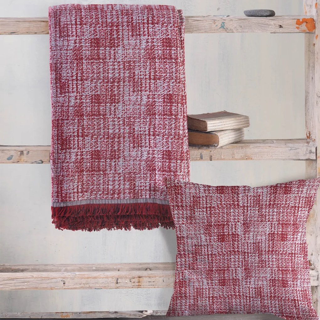 Ριχτάρι Τετραθέσιου Καναπέ (180x330) Rythmos Cailin Red