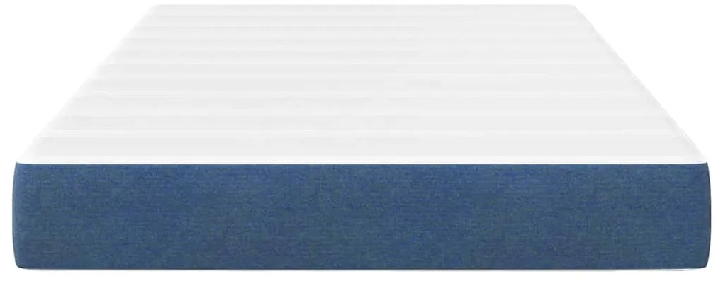 vidaXL Στρώμα Κρεβατιού με στρώμα Μπλε 120 x 190 cm ύφασμα