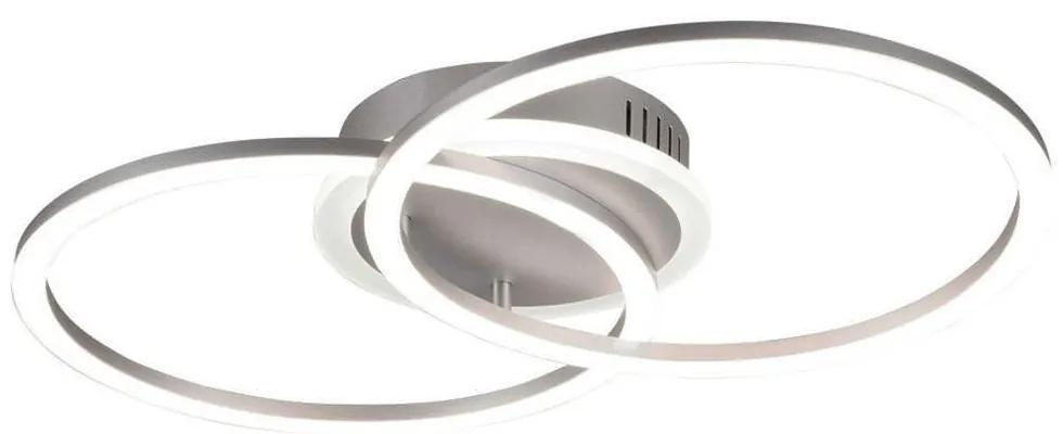 Φωτιστικό Οροφής - Πλαφονιέρα Venida R62783187 25W Led 30x50x7cm Titanium RL Lighting Μέταλλο