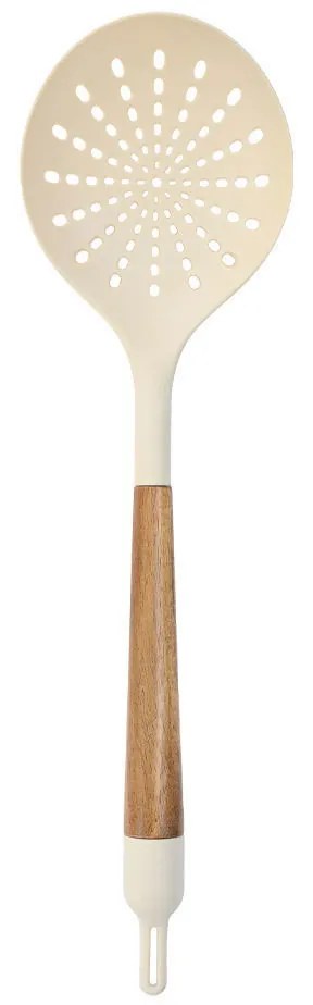 Κουτάλα Τρυπητή Estia Acacia Ivory 01-24864