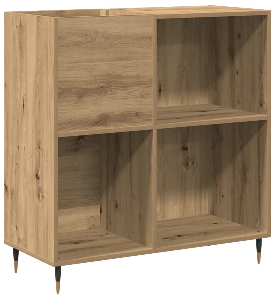 vidaXL Ντουλάπι Δίσκων Παλιού Ξύλου 84,5x38x89 εκ Επεξεργασμένο Ξύλο