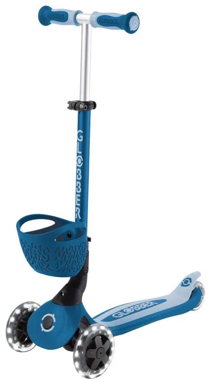 Globber Scooter Go.Up Baby Lights 360 Dark Blue
