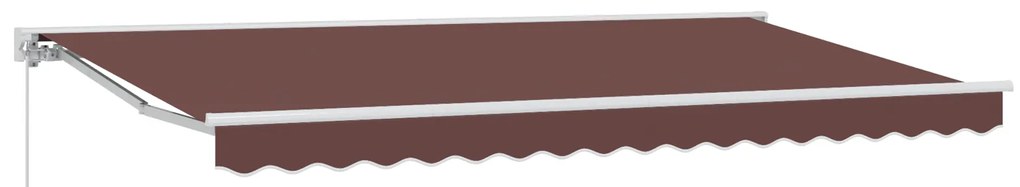 vidaXL Σκηνίτσα Αναδιπλούμενη Καφέ 400x200 cm