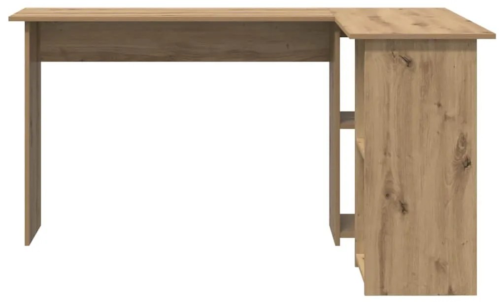 vidaXL Γραφείο artisan δρυς 142 x 102 x 73 εκ Επεξεργασμένο ξύλο
