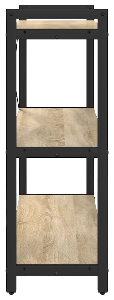 vidaXL Βιβλιοθήκη Sonoma Δρυς 80 x 30 x 83 εκ Μοριοσανίδα