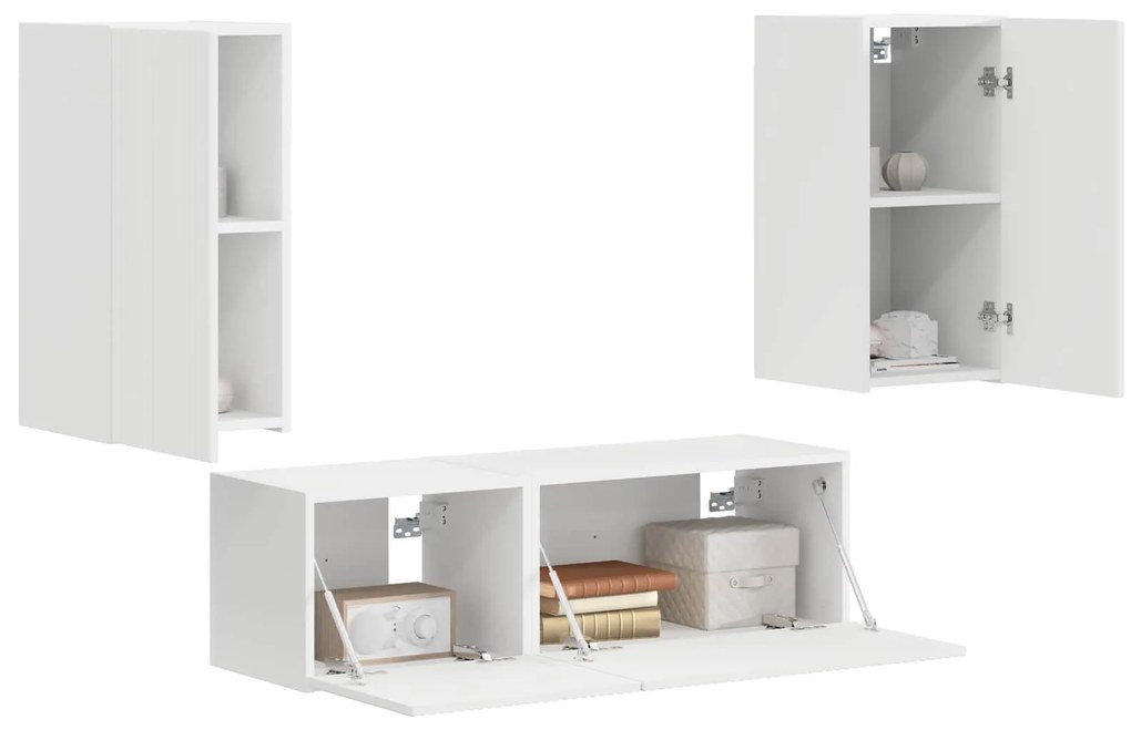 vidaXL Λευκό 60 x 31 x 29,5 εκ