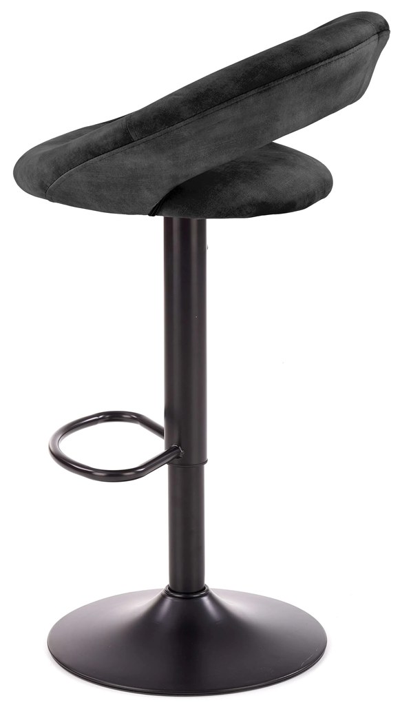 H102 bar stool black DIOMMI V-CH-H/102-CZARNY