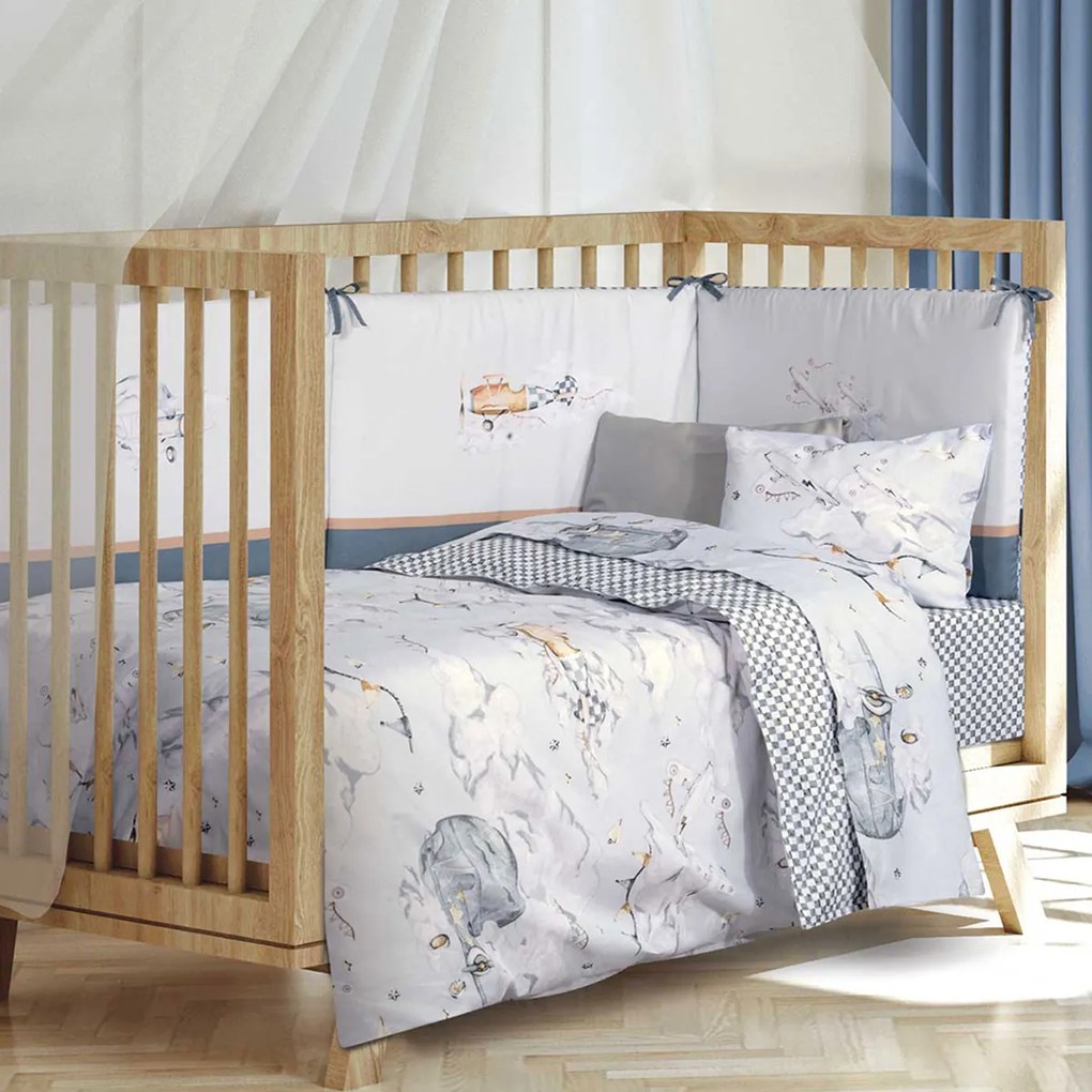Σεντόνια Κούνιας (Σετ) Greenwich Polo Club Baby 8852