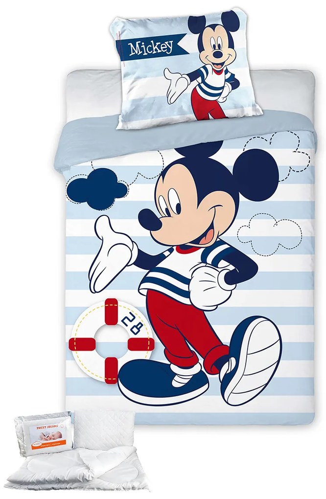 Σετ Κούνιας 4τμχ Dimcol Disney Mickey 583