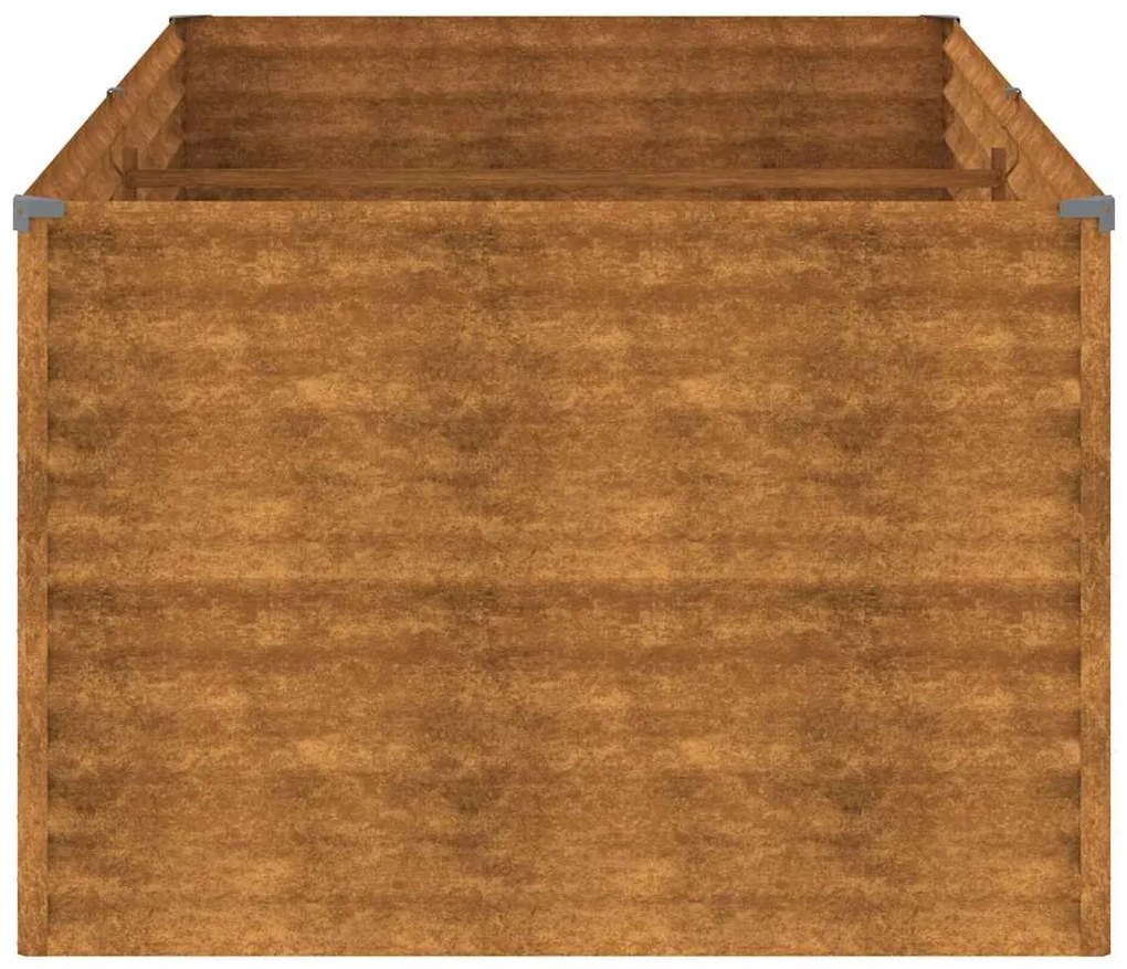 vidaXL Ζαρντινιέρα 196 x 100 x 69 εκ. από Ατσάλι Σκληρυθέν στον Αέρα