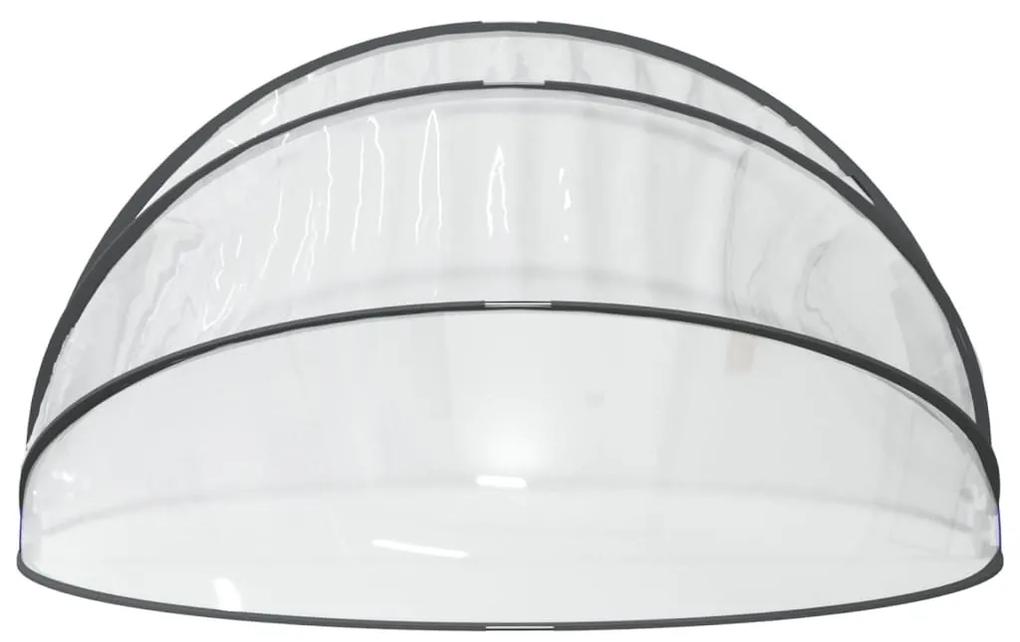 Προστατευτικό Κάλυμμα Πισίνας Στρογγυλό 467 x 234 εκ. από PVC - Διαφανές