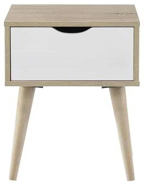 Κομοδίνο ALIDA 40x36x50 Sonoma/Άσπρο