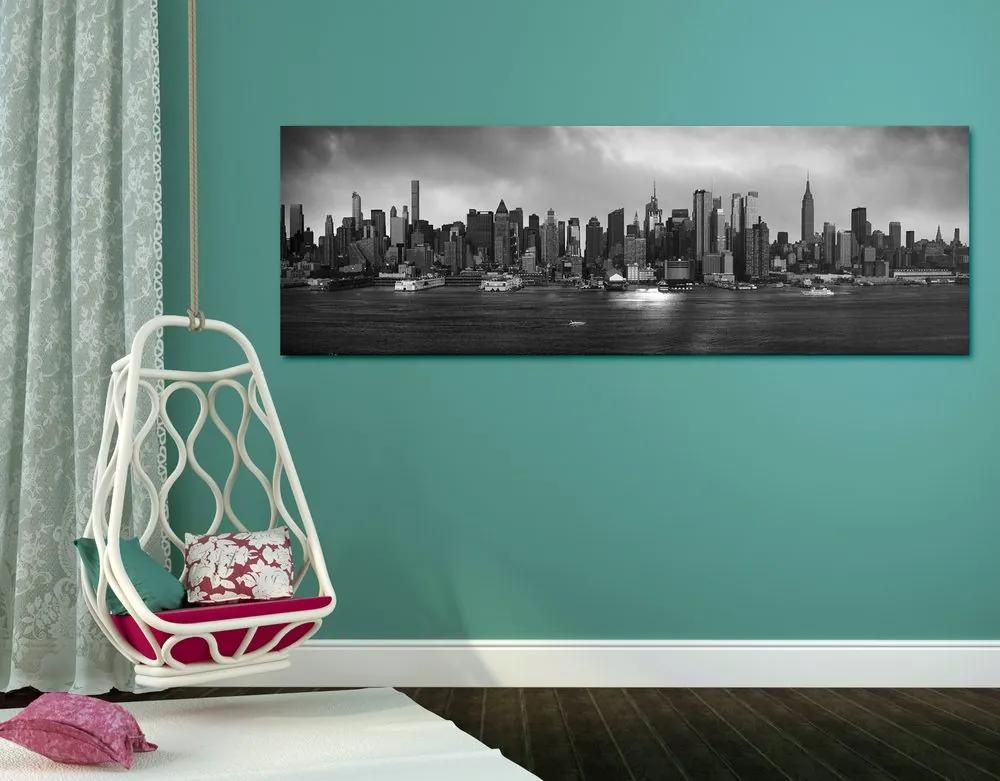 Εικόνα μιας μοναδικής Νέας Υόρκης σε ασπρόμαυρο - 150x50