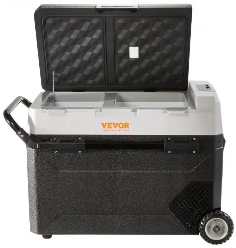 VEVOR Portable Car Refrigerator Freezer Compressor 56Qt Dual Zone for Car Home