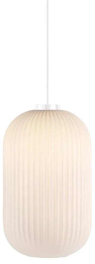 Φωτιστικό Οροφής Κρεμαστό Milford 20 46573001 E27 40W 20x33,5cm Opal White Nordlux