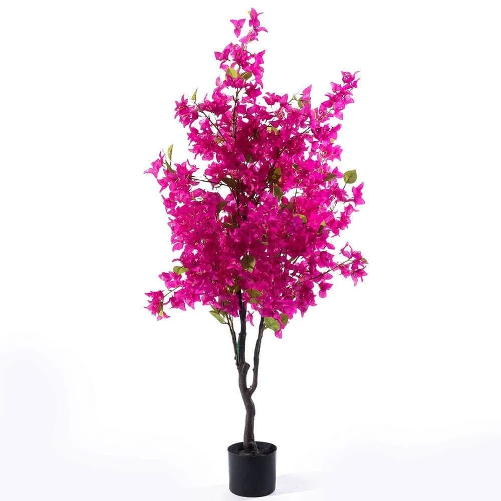 Τεχνητό Δέντρο Βουκαμβίλια Spectabilis 2601-6 65x75x150cm Fuchsia Supergreens Πολυαιθυλένιο,Ύφασμα