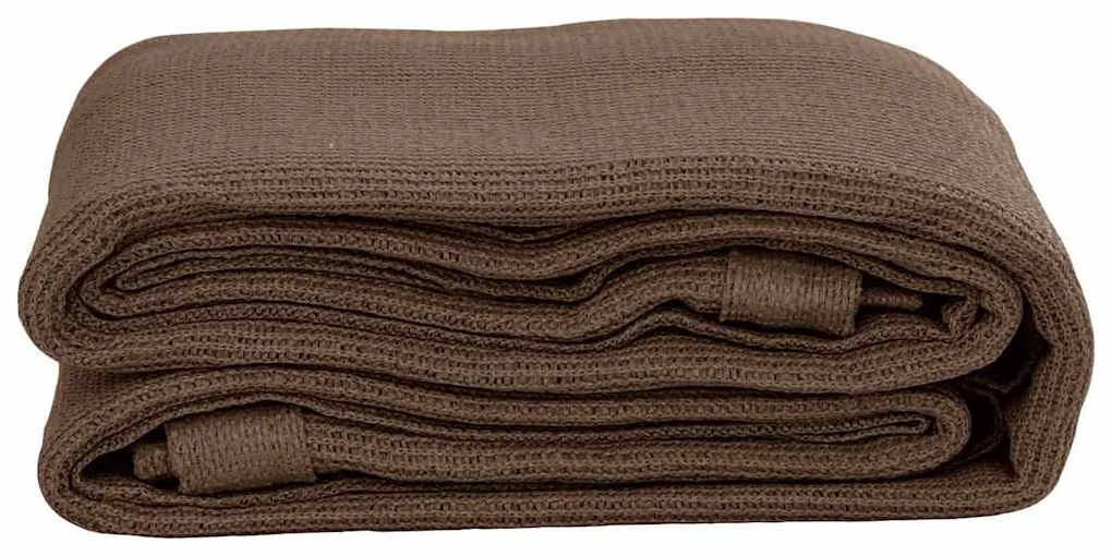 vidaXL Χαλί Σκηνής Καφέ 400 x 400 εκ.