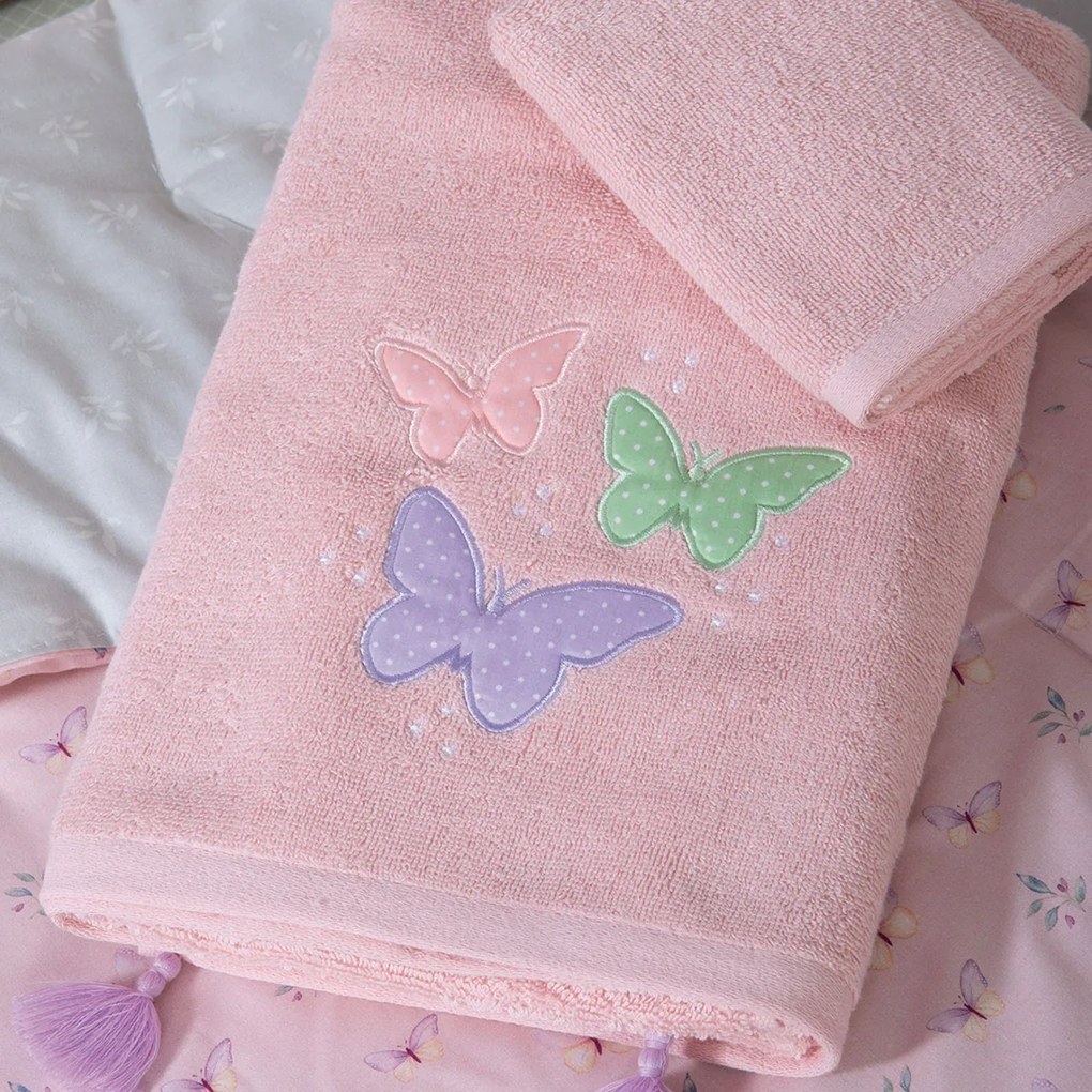 Βρεφικές Πετσέτες (Σετ 2τμχ) Nef-Nef Homeware Wings Of Joy 420gsm