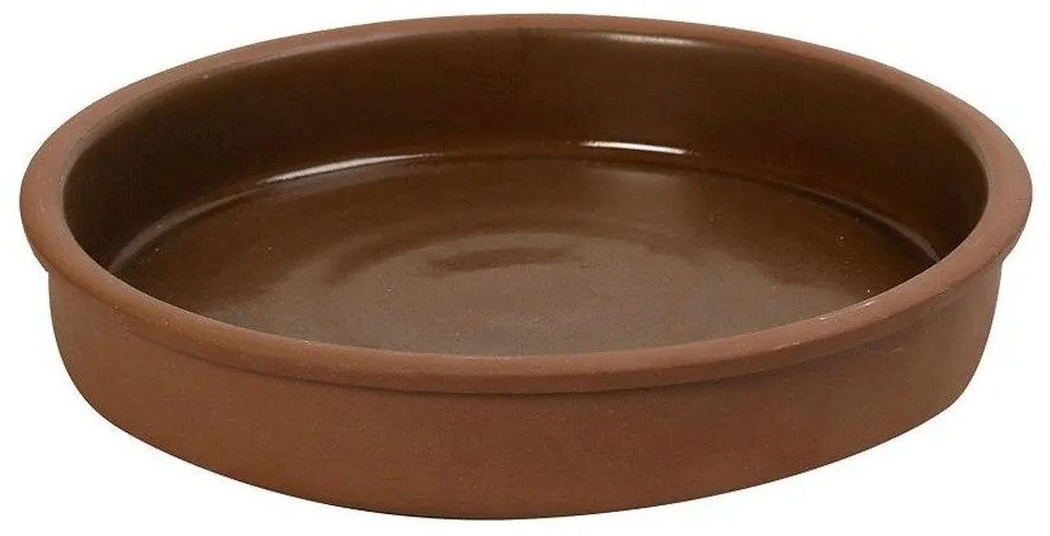 Μπωλ Σερβιρίσματος Aida HEV205K6 21,5x4cm Brown Espiel Πηλός