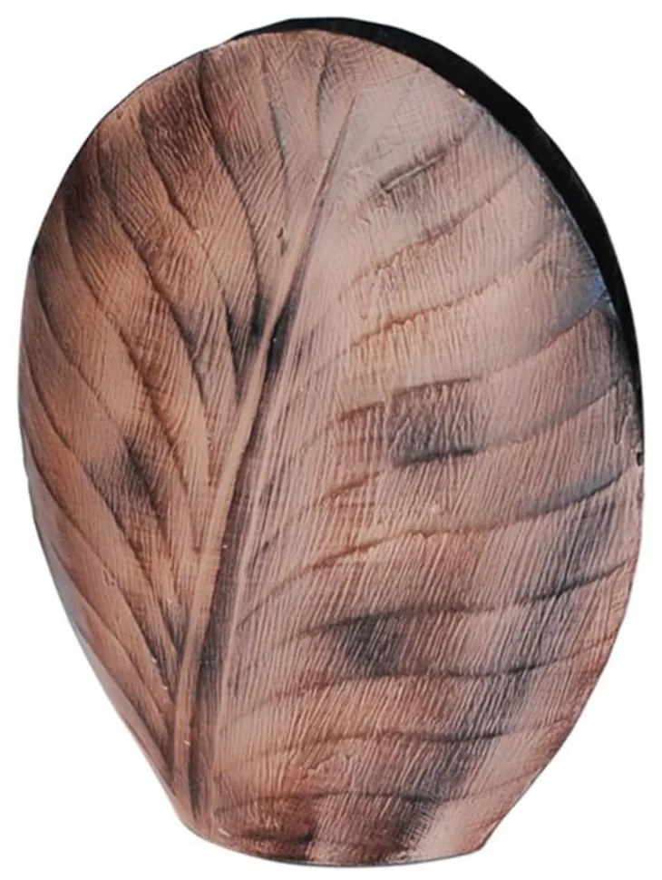 Βάζο Μεταλλικό 00.07.72051 25x7x30cm Copper Μέταλλο