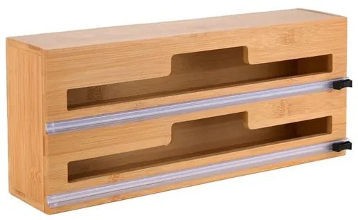 Estia Επιτοίχια Βάση Οργάνωσης Bamboo Essentials Για Αλουμινόχαρτο - Μεμβράνη 01-28336