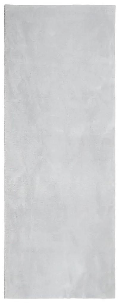 Χαλί HUARTE με Κοντό Πέλος Μαλακό/ Πλενόμενο Γκρι 80x200 εκ. - Γκρι