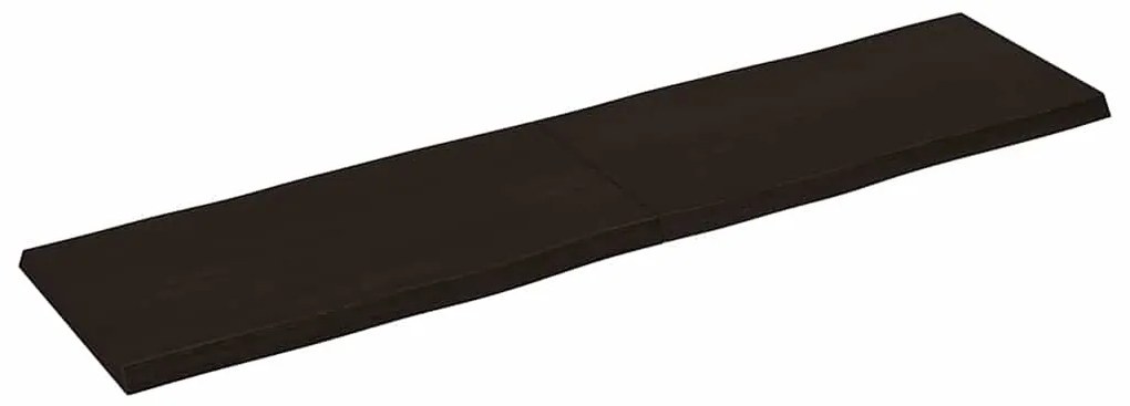vidaXL Επιφ. Τραπεζιού Σκ Γκρι 60x40x(2-4)εκ Επεξ Μασίφ Ξύλο Live Edge