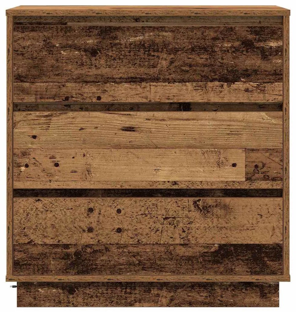 vidaXL Κομοδίνο με Παλαιό ξύλο 71 x 34.5 x 75 εκ. Επεξεργασμένο ξύλο
