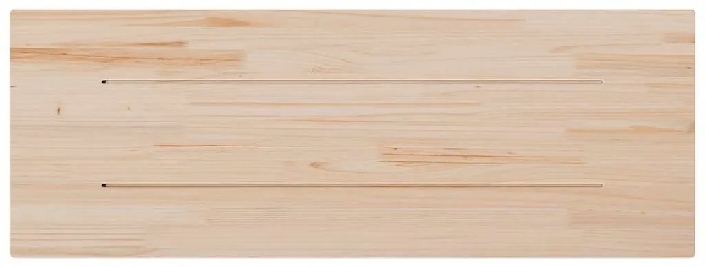 vidaXL Επιφάνεια Τραπεζιού Ορθογώνια 110x40x1,7 εκ. Μασίφ Ξύλο Πεύκου