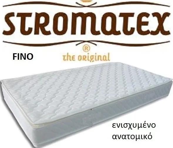 Στρώμα Ύπνου Διπλό Ορθοπεδικό Stromatex Fino 130 X 190 X 19.5cm