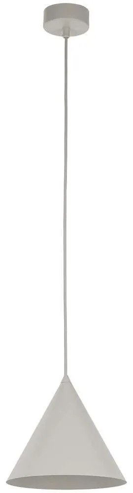 Φωτιστικό Οροφής Cono 10072 Φ19x155cm 1xE27 15W Beige TK Lighting