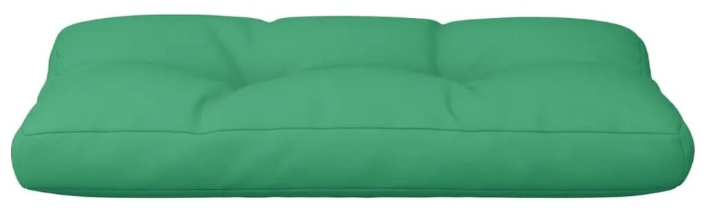 Μαξιλάρι Παλέτας Πράσινο 80 x 40 x 12 εκ. Υφασμάτινο - Πράσινο