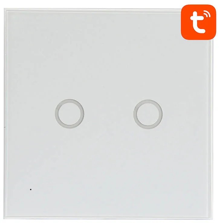 NEO NAS-SC02WE Smart Light Switch, 2-channel, WiFi