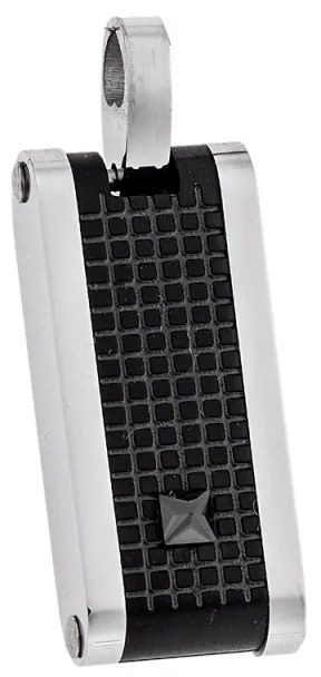 Μενταγιόν SENZA Men&#039;s Steel