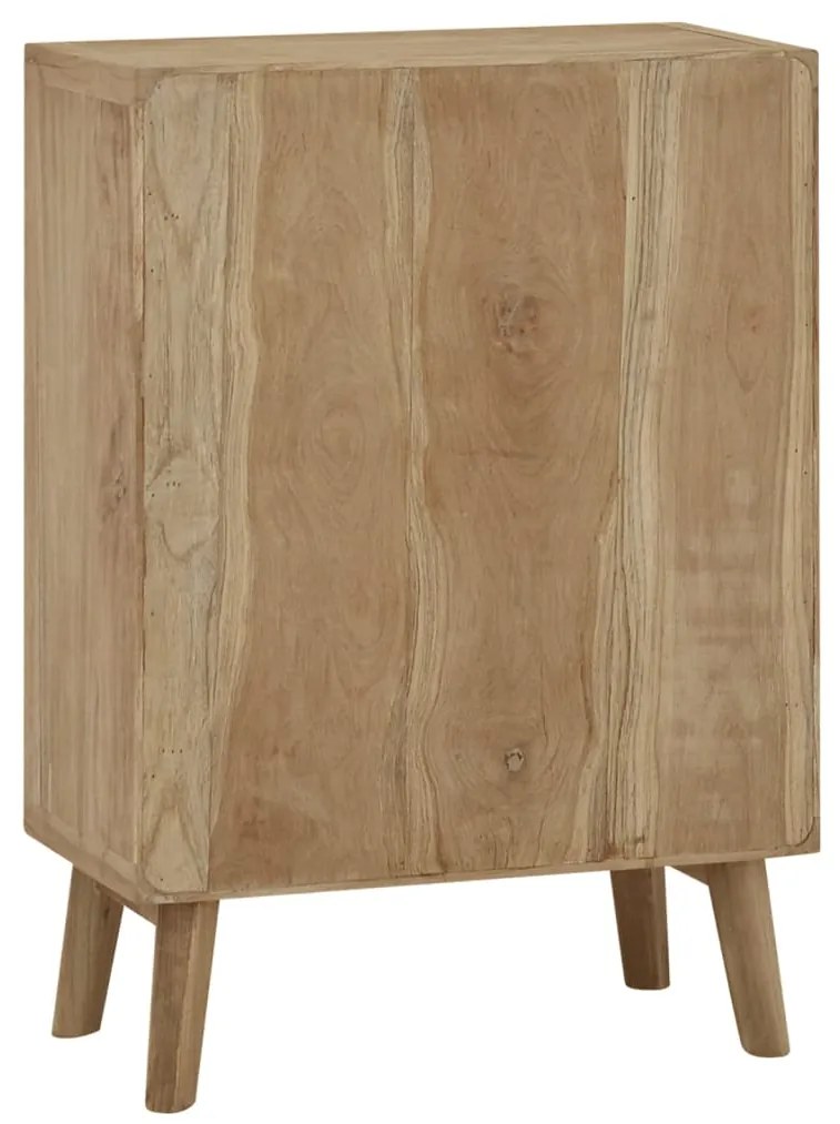 vidaXL Συρταριέρα 56 x 30 x 80 εκ. από Μασίφ Ξύλο Teak
