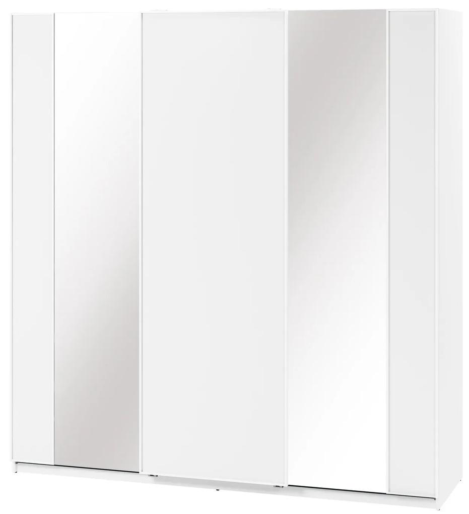 Ντουλάπα Fresno 137, Άσπρο, 235x220x70cm, 234 kg, Πόρτες ντουλάπας: Ολίσθηση | Epipla1.gr