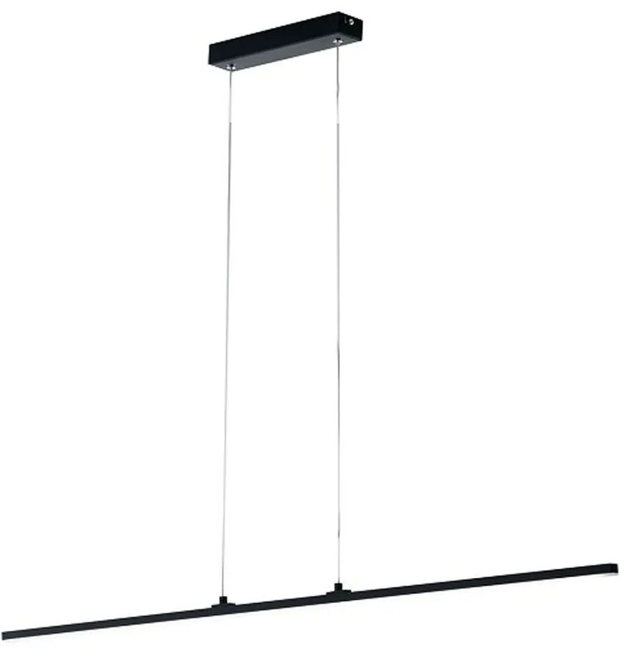 Φωτιστικό Οροφής - Ράγα Shanghai LED-SHANGHAI-S1C NERO 29W Led 100x150cm Black Luce Ambiente Design Αλουμίνιο