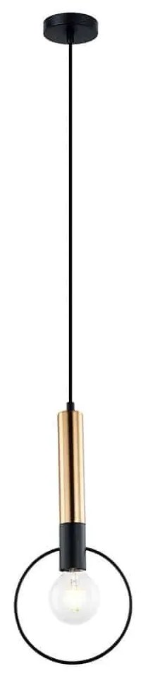 Φωτιστικό Οροφής Star 4230300 Black-Gold Viokef Metal