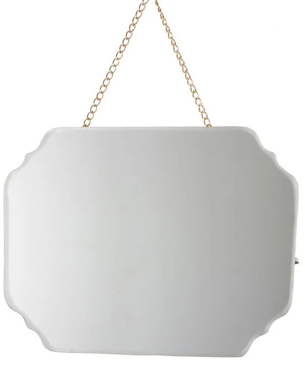 Supergreens Καθρέφτης Μεταλλικός "Frame" Χρυσός 35x25 εκ.