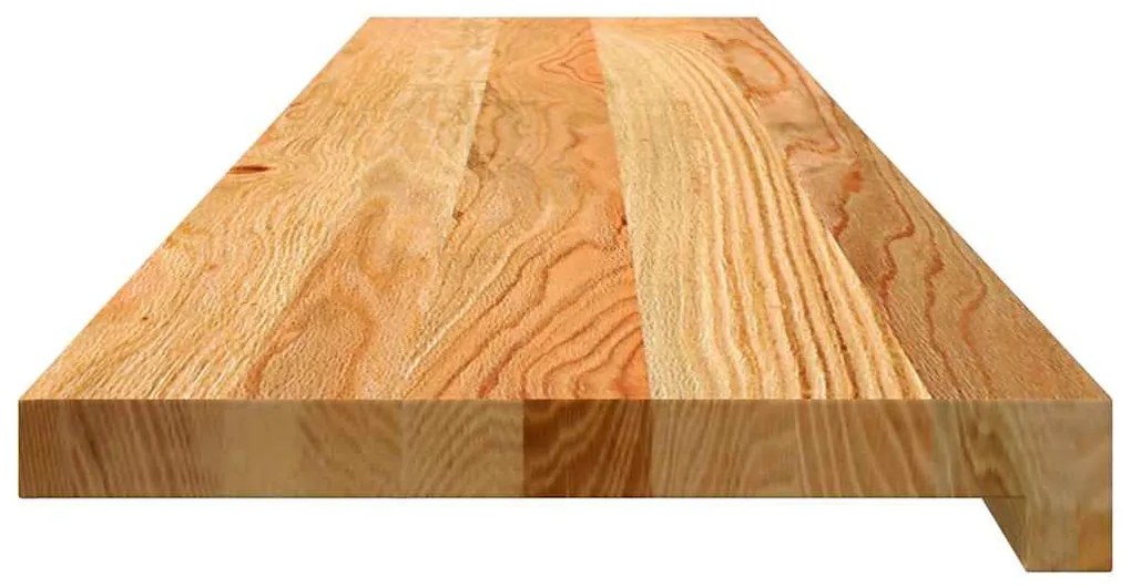 vidaXL Πατάκια Σκάλας 16 τεμ. Ανοιχτό Καφέ 120x25x2 cm Ξύλο Δρυός