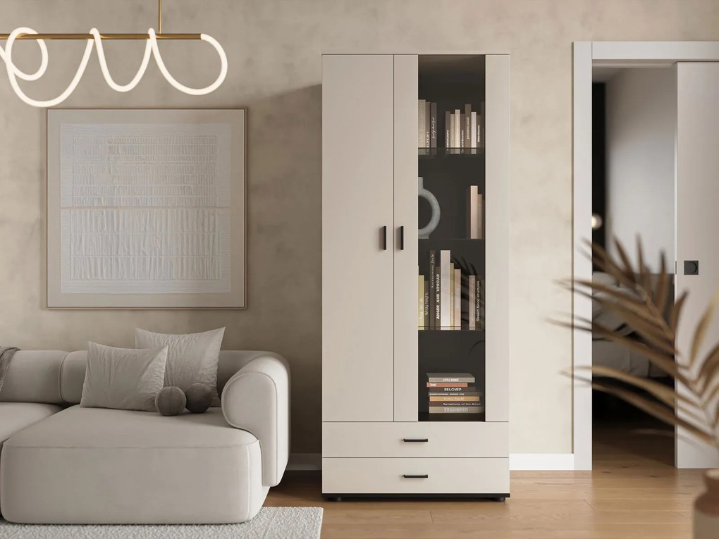 Βιτρίνα Soho 2D-Cashmere