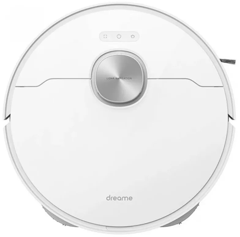 Ρομποτική ηλεκτρική σκούπα Dreame L10 Ultra, 5300 Pa, 5200 mAh, 75W, Έως 200 m2, 3D χαρτογράφηση, αισθητήρας LDS, σταθμός φόρτισης, αυτονομία έως 210 λεπτά, λευκό