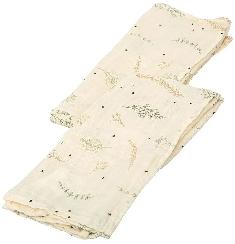 Μουσελίνες/Πάνες Αγκαλιάς (Σετ 2τμχ) Bimbidreams Botanic