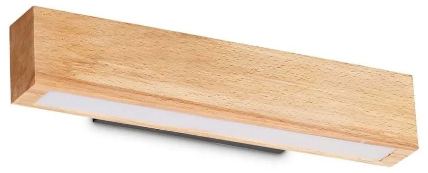 Φωτιστικό Τοίχου - Απλίκα Craft AP 284477 40x8cm LED 13W 3000K 1100Lm Natural Ideal Lux