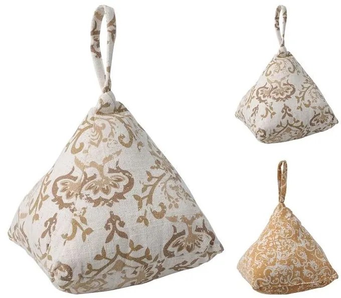 Mellow Me Στοπ Πόρτας Πυραμίδα 17x17x20cm 2 Επιλογές Χρώματος Λευκό - Κίτρινο HZ1953630