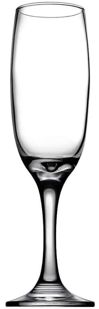 Ποτήρι Σαμπάνιας Imperial SP44704K12 Φ6,4x21cm 210ml Clear Espiel Γυαλί